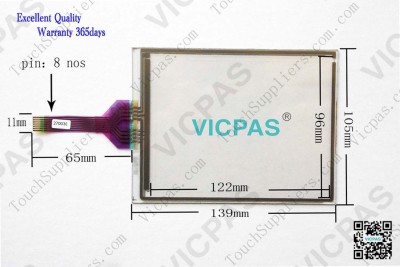 Pantalla táctil para EXTER E615 membrana táctil panel membrana sensor de reparación de vidrio de reemplazo