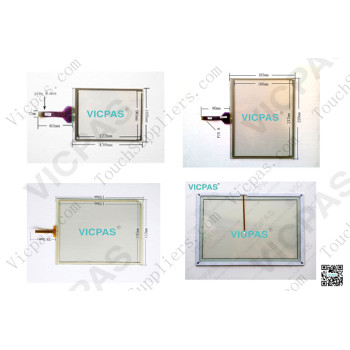 Touch panel screen for Mobile data terminal TREQ-M4x touch panel membrane touch sensor glass replacement repair