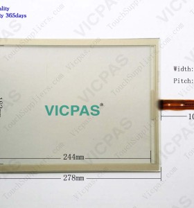 Touch panel screen for 6AV7812-.....-.A.0 PANEL PC 877 12 TOUCH touch panel membrane touch sensor glass replacement repair