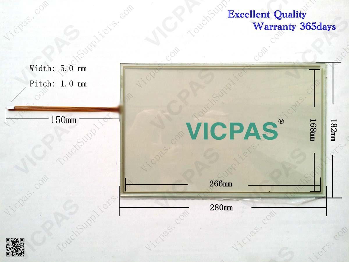 Touch panel screen for 6AV7 881-3A.0.-...0 IPC277D 12 TOUCH