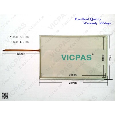 Touch panel screen for 6AV7 881-3A.0.-...0 IPC277D 12 TOUCH touch panel membrane touch sensor glass replacement repair