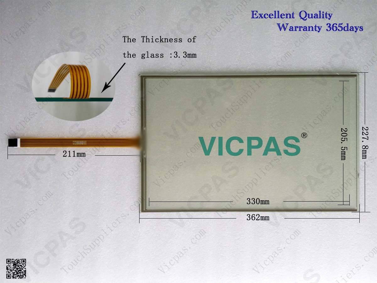 Touch screen panel for 6AV7881-4A.0.-...0  IPC277D 15 TOUCH