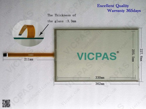 Touch screen panel for 6AV7881-4A.0.-...0  IPC277D 15 TOUCH touch panel membrane touch sensor glass replacement repair