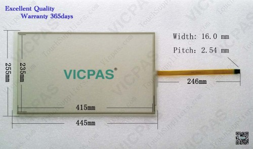 Touch screen for siemens 6AV7 881-5A.0.-...0 IPC277D 19 TOUCH touch panel membrane touch sensor glass replacement repair