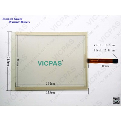 Touchscreen panel for 6AV7 884-.....-...0  HMI IPC 477C touch screen membrane touch sensor glass replacement repair