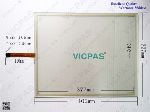 Touch panel screen for 6AV7 885-5....-.... HMI IPC 577C 19 TOUCH touch panel membrane touch sensor glass replacement repair