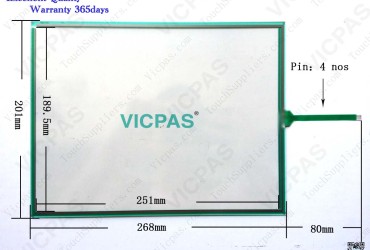 Pantalla del panel táctil para la reparación del reemplazo del vidrio del sensor táctil de la membrana del panel táctil GT1685-STBD