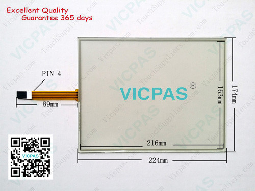 New Spare part! Touchscreen for Lenze EP8GAP30A00C40D0XX-00C3400003Z 0954100A13350357