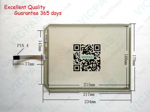 StarPanel 401-0000-01 Rev D VersaTouch TPI 1122-001 Rev C Serial No 0405-008 touch screen panel