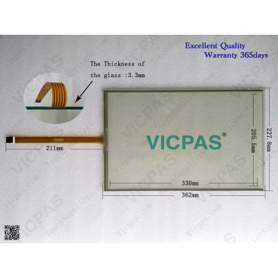 Touch screen panel for 6AV7863-2MA00-0AA0 IFP1500 FLAT PANEL 15