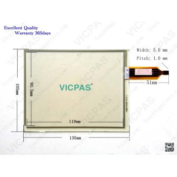 6AV6 545-01115-2AX0 Touch glass screen panel