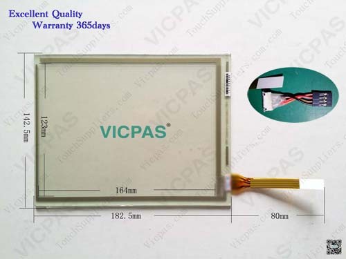 touchscreen membrane for Cloos Schweißtechnik pendant R20604611 TASTITAI IA touch panel membrane glass replacement repair