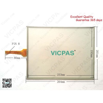 Touch panel screen for G12101 touch panel membrane touch sensor glass replacement repair