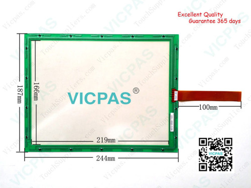 Touch screen for N010-0551-T627 touch panel membrane touch sensor glass replacement repair