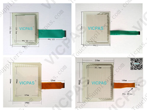 Touch screen panel glass for EZ-S6M-F EZ-S6M-FH EZ-S6M-FS EZ-S6M-FSH EZ-S6M-FSD