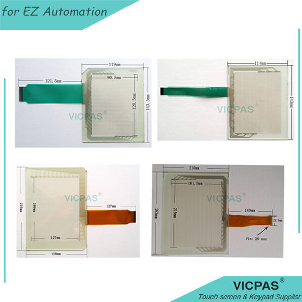 EZ-T15C-FSP touch panel glass 