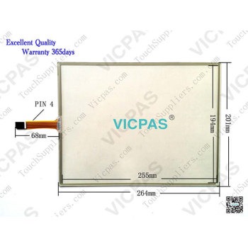 XV-440-12TSB-1-50 139915 Touch Screen Panel Glass