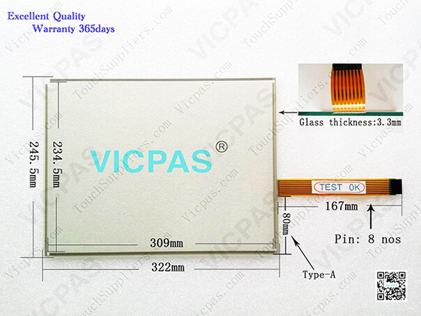 2711P-B15C10D6 Touch screen panel