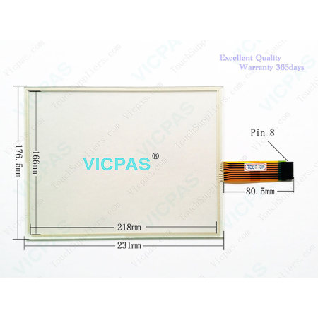 2711PC-T10C4D1 Touch Screen Panel Glass