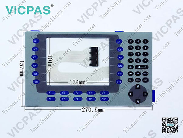 PanelView Plus 6 700 membrane keypad