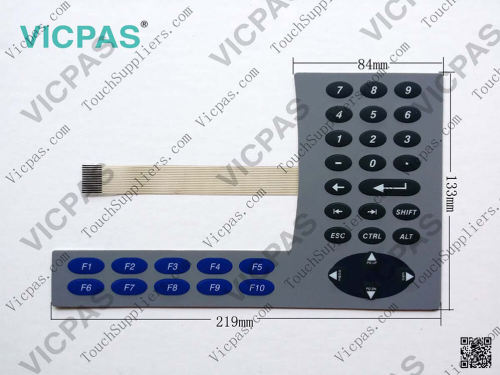 2711P-B6M5D Touch Screen Panel Membrane Keypad