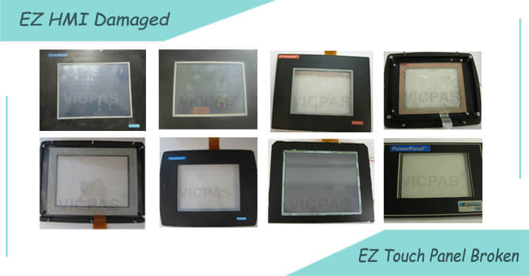 ezautomation hmi touchscreen glasreparatur