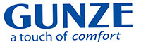 Gunze resistive touch panels screen glass logo