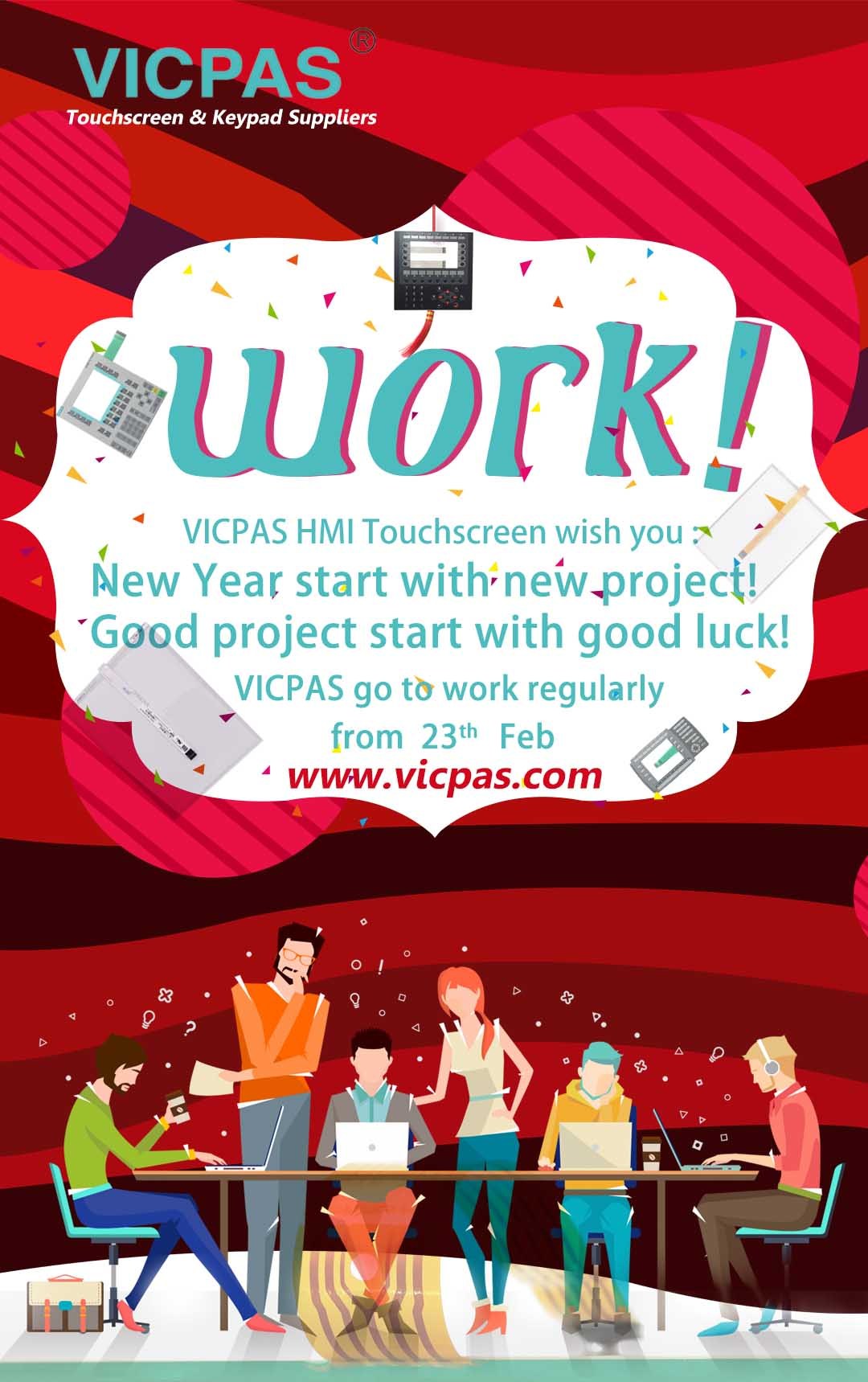 VICPAS back to work normally!