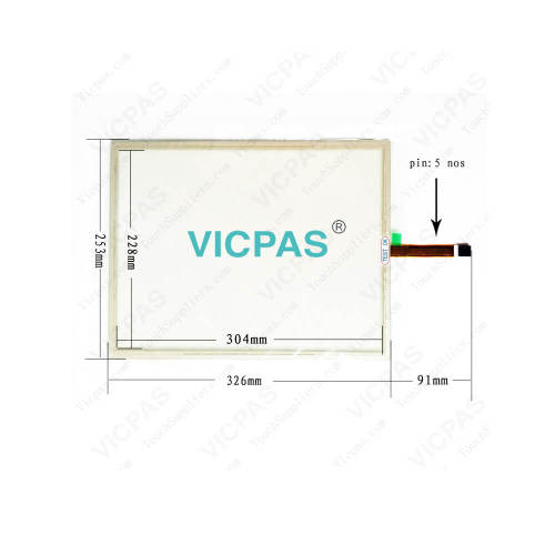 91-02513-00C/D Touch Screen Glass Replacement Part