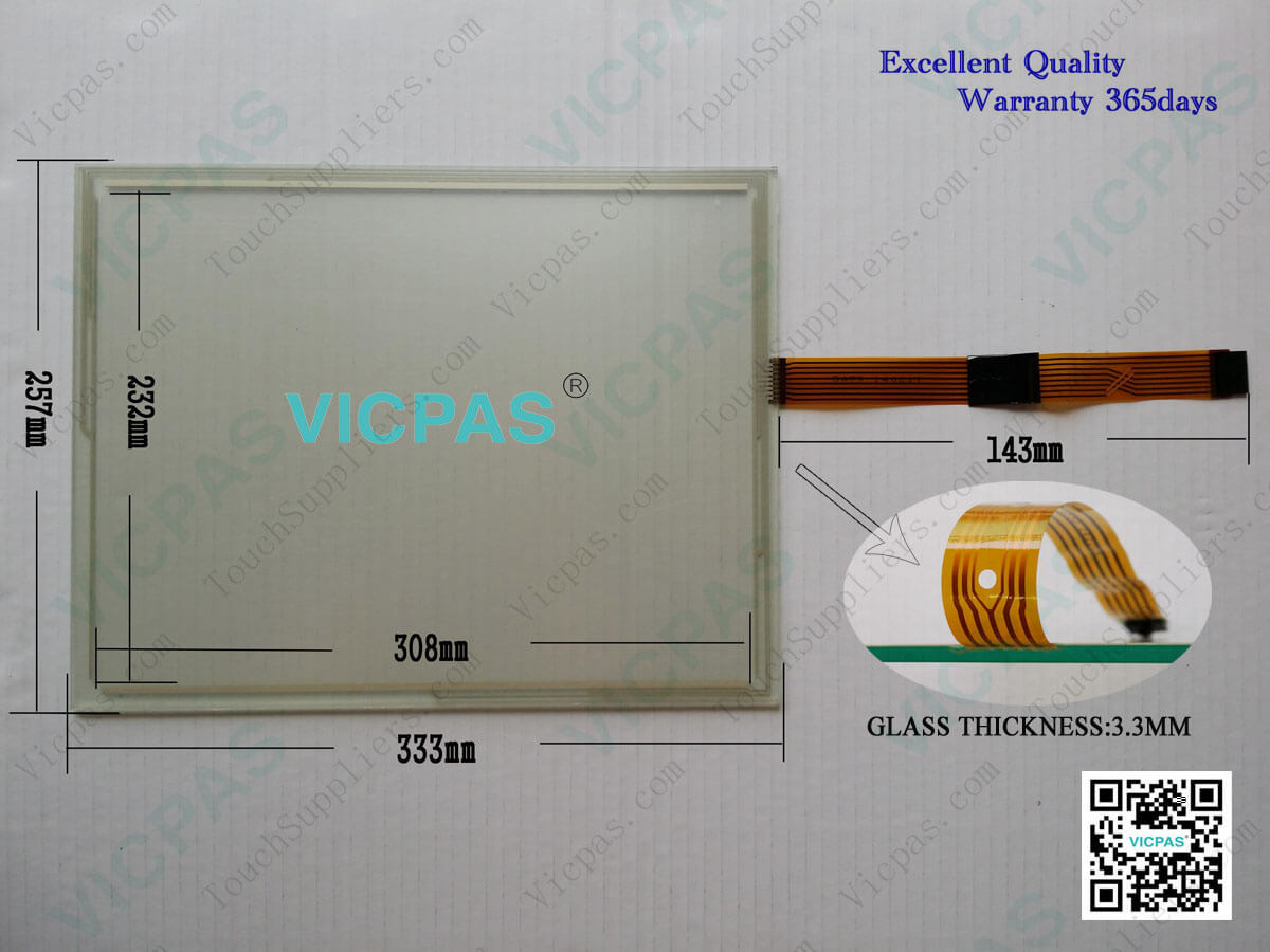 48-F-8-15-001 R2.0 0733017 Touch Screen Panel Glass Repair