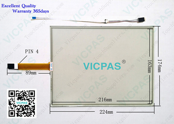  E1002 P/N 2420263 Touch Screen Panel Glass