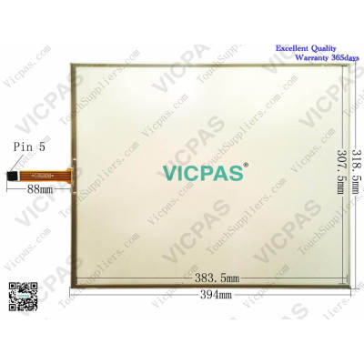 T190C-5RBA16N-3A28R4-200FH Touch Screen Panel Glass