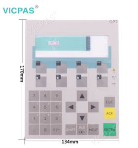 Para Siemens Simatic Operator Panel OP7 Teclado y sustitución de carcasa