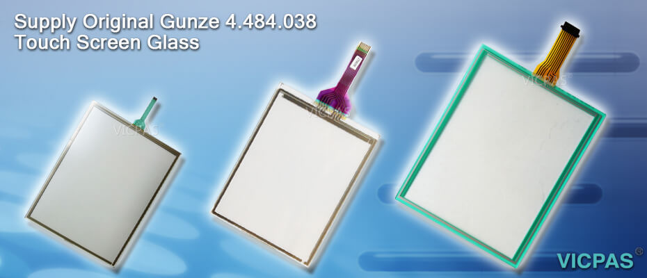 Gunze 4.484.038 شاشة تعمل باللمس الزجاج 100 ٪ الأصلي