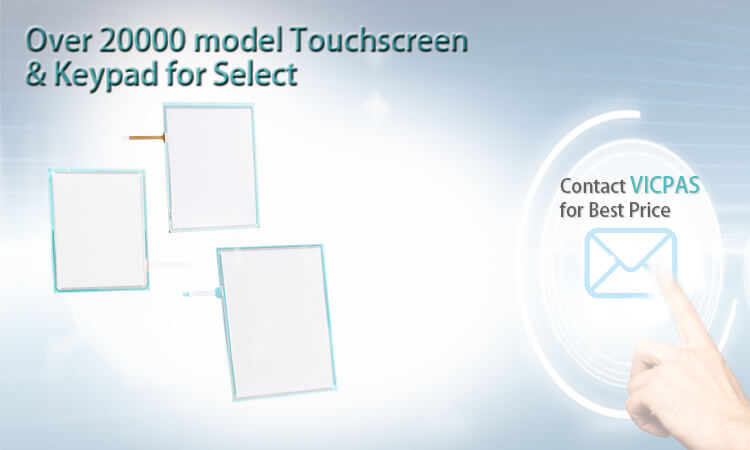 DMC EXC Series Touchscreen EXC-057B060A para EXC-220B060A Reparo do painel de toque