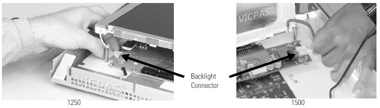 Remplacez le rétroéclairage pour Allen Bradly PanelView Plus 1250