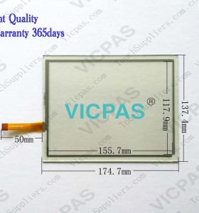 Para paneles de pantalla táctil HMI Schneider Magelis Reparación de teclado de vidrio y membrana