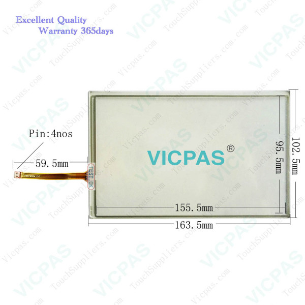 Para Beckhoff Panel PC Cristal táctil y teclado alfanumérico Reparación de teclado