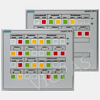 6AG1688-3ED13-4AX0 6AG1688-3CD13-4AX0 Membrane Keypad Switch