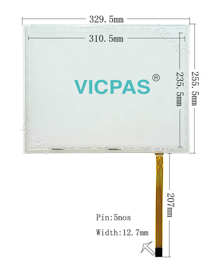 E277557 SCN-A5-FLT15.0-RAD-0H1-R Touch Screen Glass