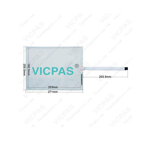 E444826 SCN-A5-FLT12.1-F02-0H1-R Touch Screen Glass