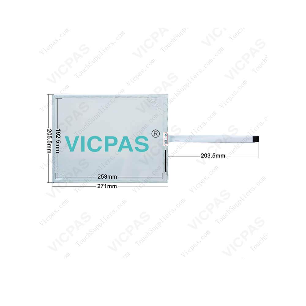 Touch screen panel for E222322 SCN-A5-FLT12.1-M08-0H1-R touch panel membrane touch sensor glass replacement repair