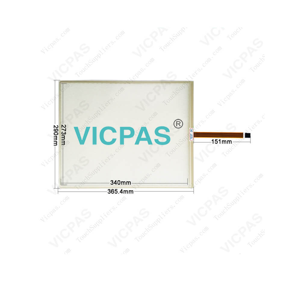 E633864 SCN-A5-FLT17.1-F02-0H1-R Touch Screen Panel Glass