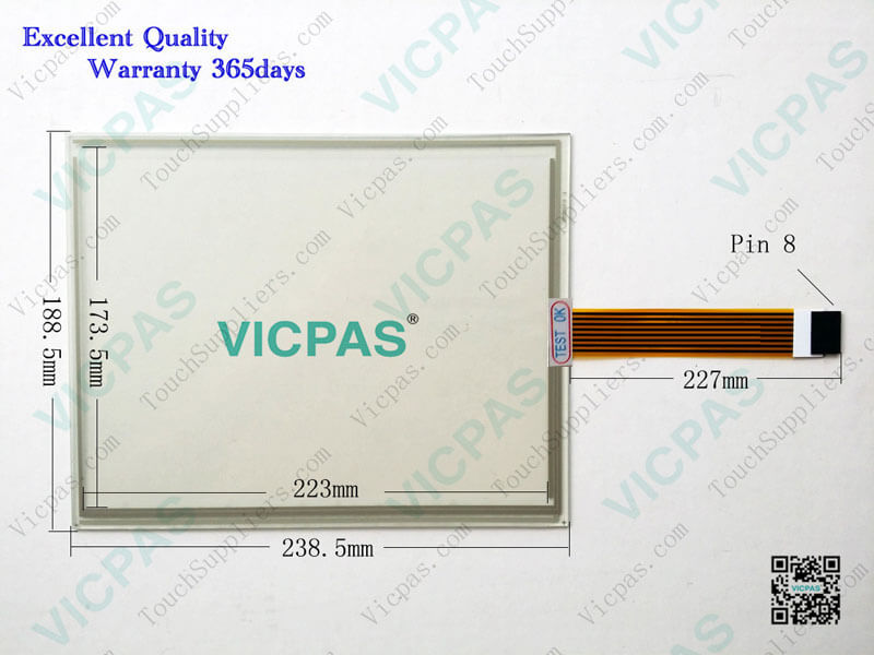 NEW For 7" 4wire TR4-070F-16 167*93mm Touch Screen Glass #HZ150 YD 