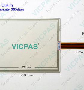 8B221 10.4''touchscreen glass 4 pin wire with 225mm*182mm Touch Screen Panel