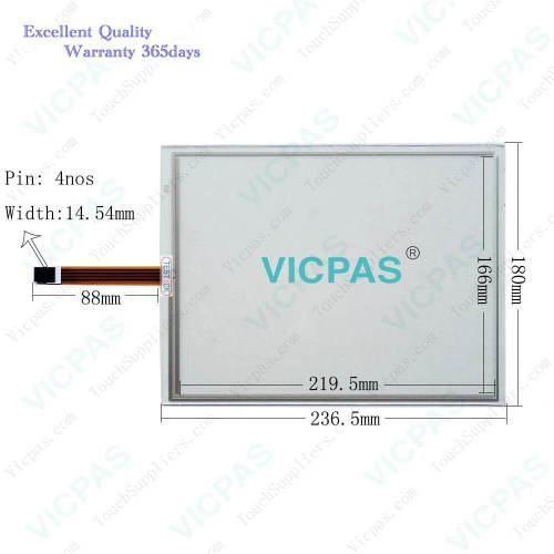 NTX0100-7311R NTX0100-7321R NTX0100-8801R Touch Screen Glass