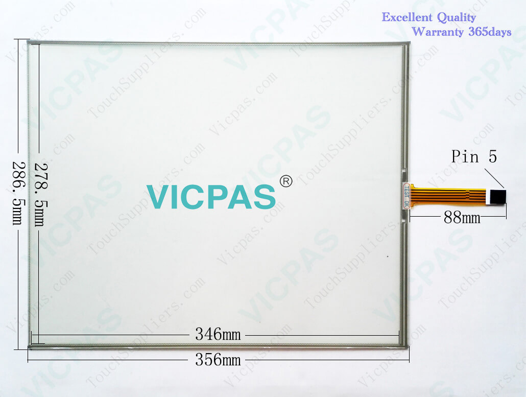 5.7 inch Touch Screen Glass Panel 4PP120.0571-21 4PP420.0571 for B&R Gunze 