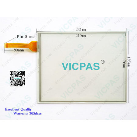 T09.00663.03 KIS-RES 10.4 FFG 4 WB 01 Touch Screen Panel
