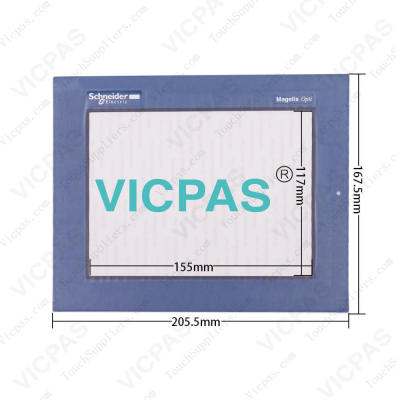 Touch screen for XBTG4320 touch panel membrane touch sensor glass replacement repair