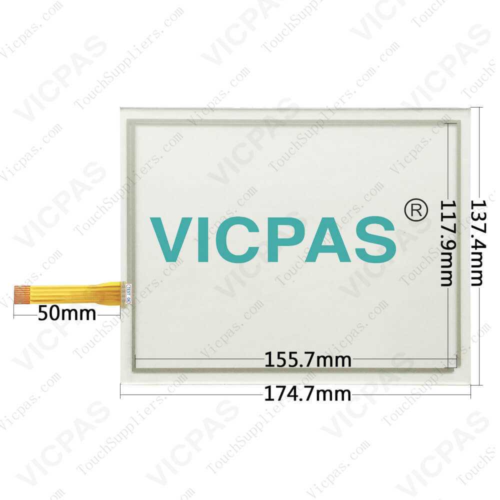 Touch screen for XBTG4320 touch panel membrane touch sensor glass replacement repair